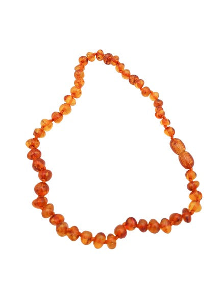 Baltic Amber Teething Necklace - Honey